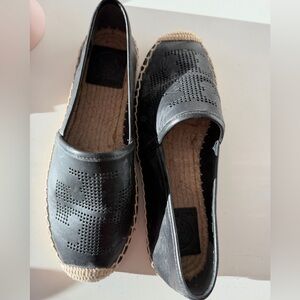 New Tory Burch Black Espadrilles